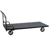 Regency Folding Table Dolly with Carpeted Platform for Rectangular Tables