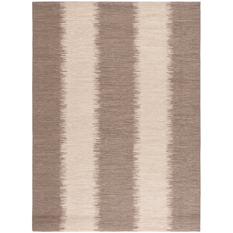 Tapis d'intérieur / extérieur Keiundra, Rectangle 8 pi x 11 pi