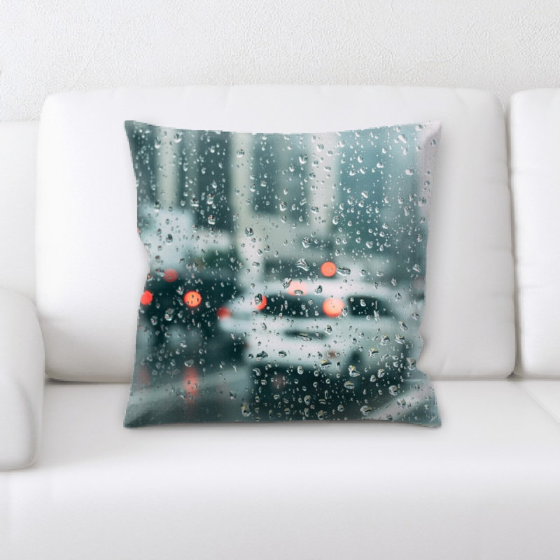 Coussin décoratif flou
