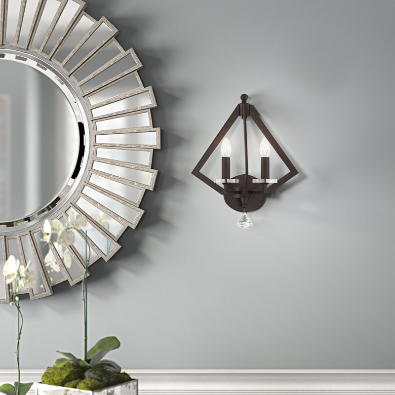 Holmfrith Flush Mounted Sconce, Bronze