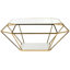 Table basse avec cadre Euclide