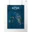 Kitwe City Map - No Frame Print-648197856