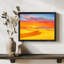 Impression sur toile encadrée noire, impression d'art impermanace-875821477