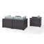 Ensemble de conversation modulaire avec coussins 4 pièces Arbedella-1037904859
