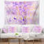 Tapisserie abstraite mauve à l'aquarelle abstraite-28495851