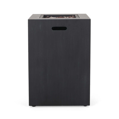 19.5" Outdoor 30,000 BTU Propane Fire Pit, Tank Inside