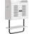Double-Door Bathroom Wall Cabinet With Towel Rack-67977859