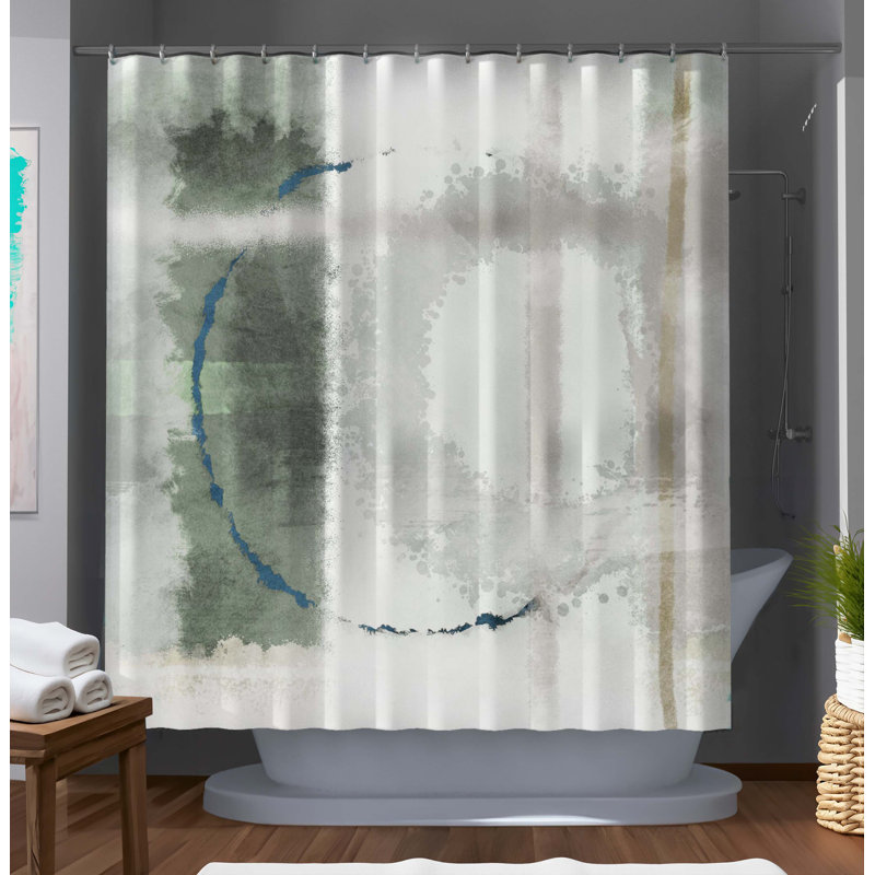 Abstract Shower Curtain