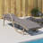 Sun Lounger PE Rattan, Powder-Coated Steel-1992036805-1992036804-1992036806