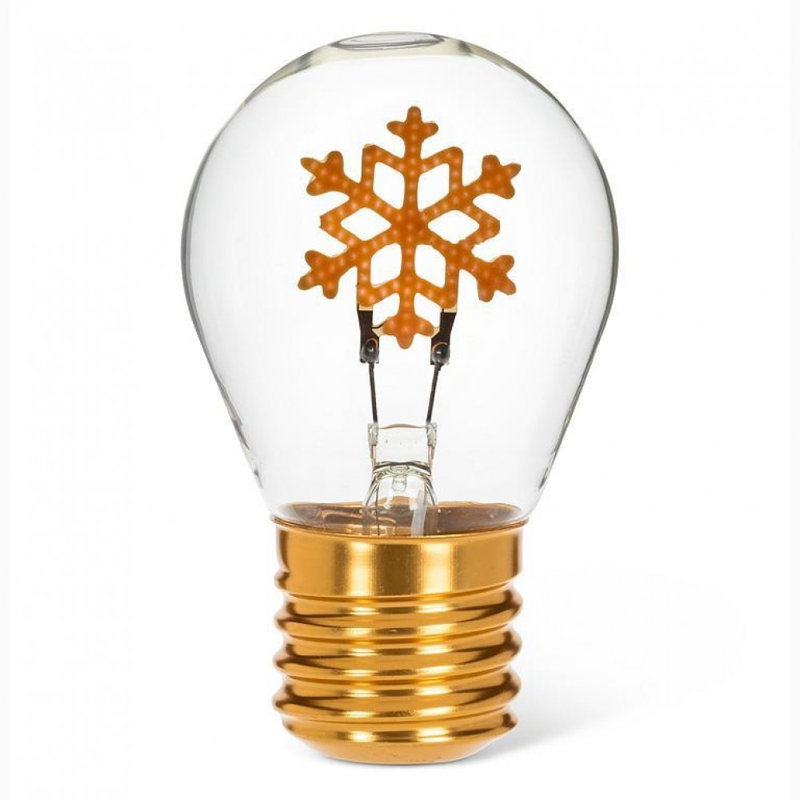 Snowflake Neon Led Lightbulb