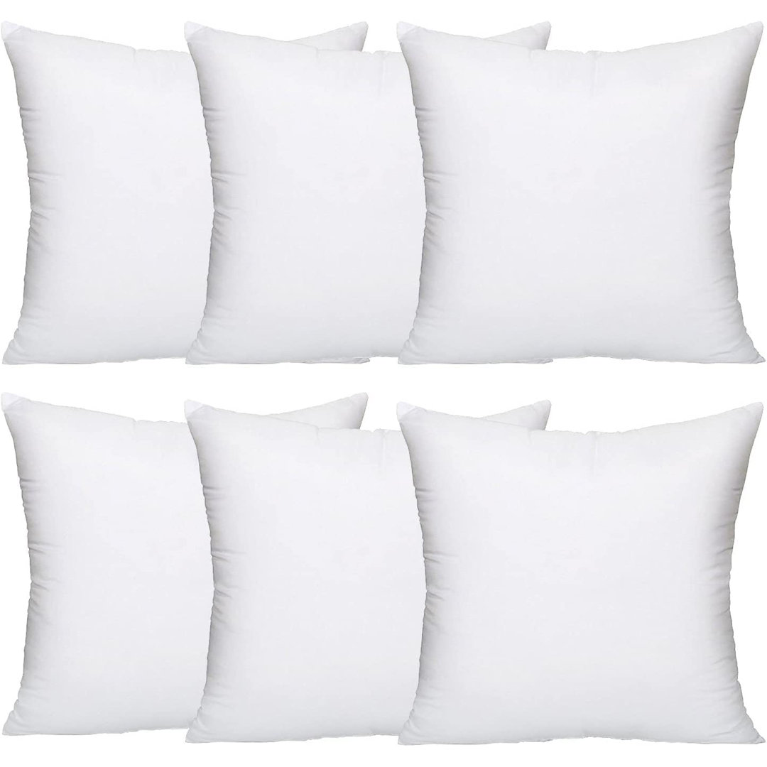 White Square Euro Cushion