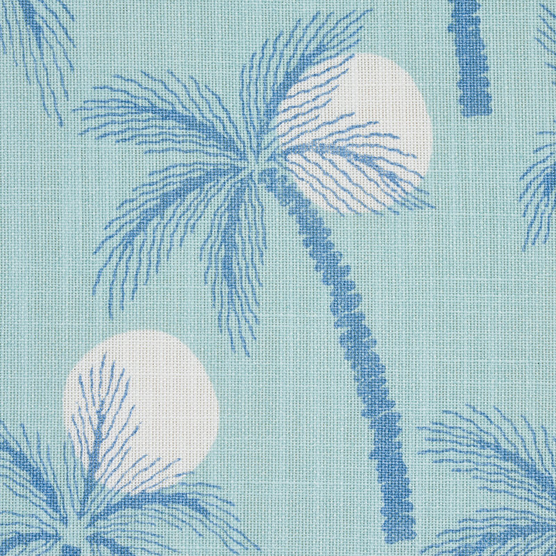 Clarabella Palm Indoor/Outdoor Fabric, Pool