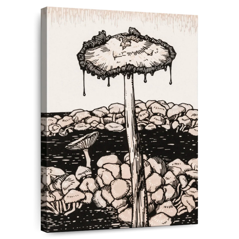 Yarlin Dripping Mushroom, 30" H x 20" W