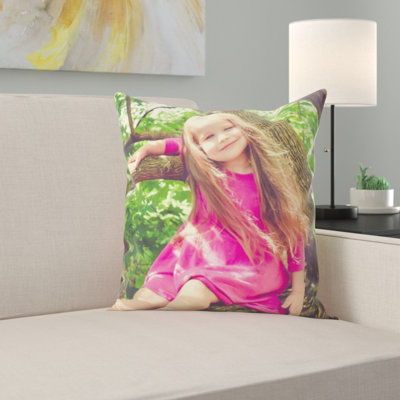 Coussin de fille fille