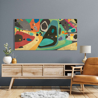 Colorful Party by Alex Ingalls - Wrapped Canvas Print