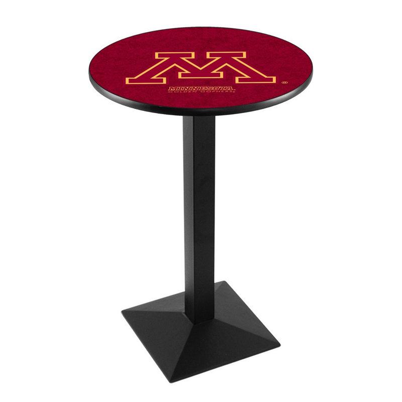 Table bistro NCAA 36 ", Université du Minnesota, Ride noire