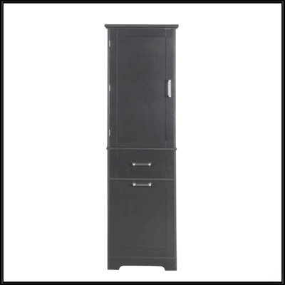 Grande armoire de rangement pour salle de bain
