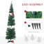Sapin de Noël vert 8 po avec 200 lumières DEL
