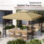 Dakota Fields Fabric Replacement Canopy for Gazebo-1578909822