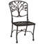 Chaise de patio empilable avec coussin Wiltshire-26205774-26205777-26205784