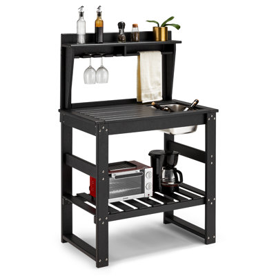 Cromedia Wood Potting Bench
