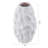 Table Ceramic Matte White Flower Vase
