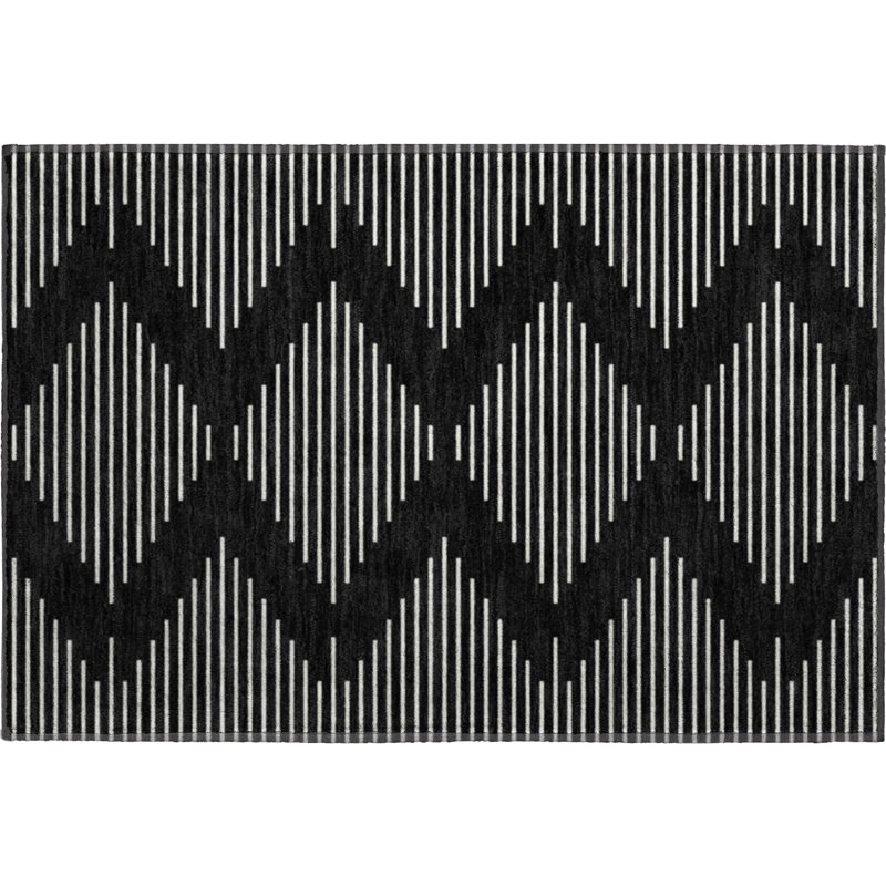 Premium Machine Washable Colmenero AMF1016 Geometric Rug, Rectangle 1'8" x 2'6"