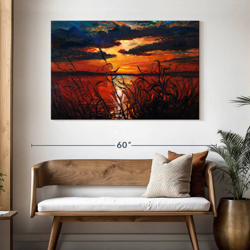 Gillard Dark Sunset, 32" H x 48" W