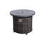 Chamari Round Steel Propane Fire Pit Table-2016185258
