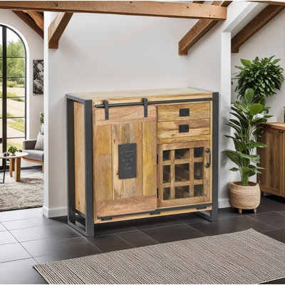 Everard 100 cm Mini Bar Cabinet