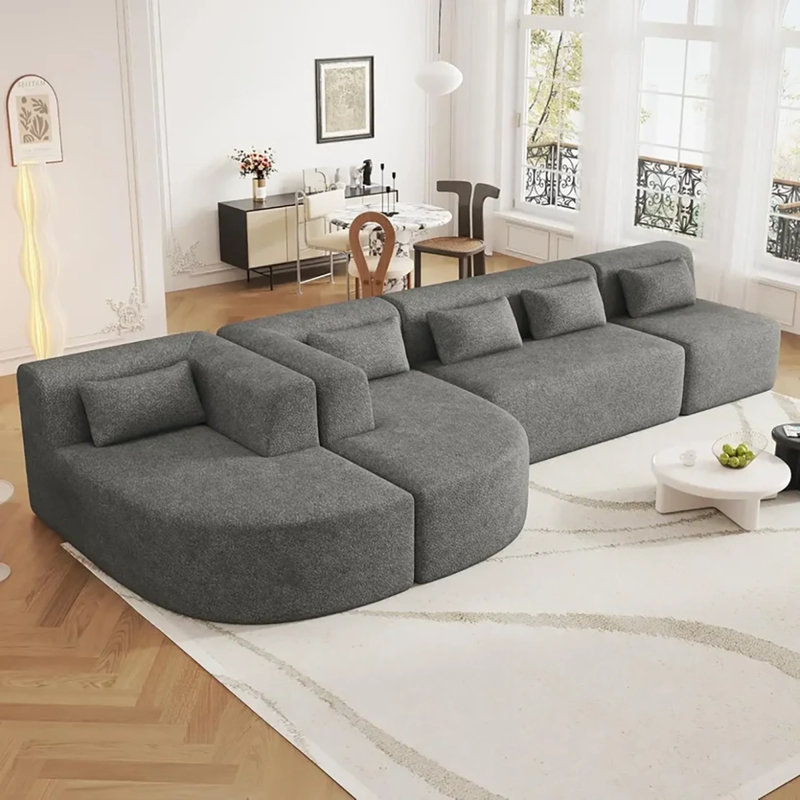 Canapé modulaire modulaire, 4 canapés combinés gratuits