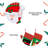 3 Piece Knitted Trim Christmas Stocking Set