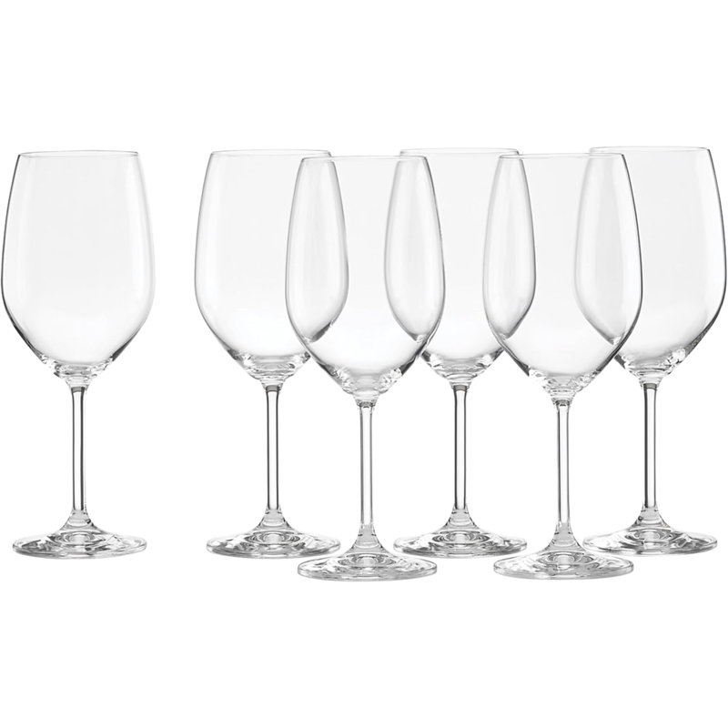 Ensemble de verres à vin Tuscany Classics, achat de 4 et 6, paquet de 1, transparent, 21 onces