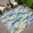 Machine Washable Indoor/Outdoor Chantille ACN2329 Stripes Rug-1455617670