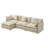110" Chenille SOFA, Modular Combination SOFA, Deep Seated SOFA With Cushion-1839145231