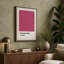 Trendy Pink Swatch Minimalist - Wrapped Canvas-485437570-485437691