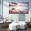 « belle cloudscape over the sea 3 », reproduction de photo sur toile tendue-20121530