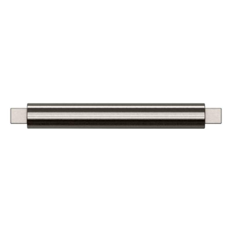 Satin Nickel Modern Cabinet Pull with Mounting Hardware