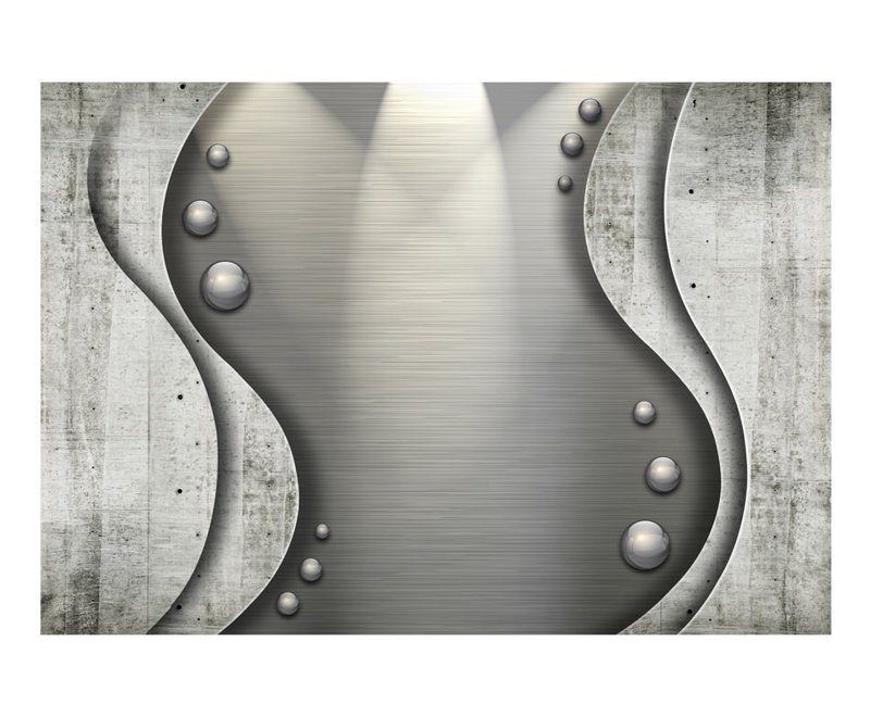 Dzintars Textured Matte Peel & Stick Mural, 105cm W x 147cm L, Brown Green