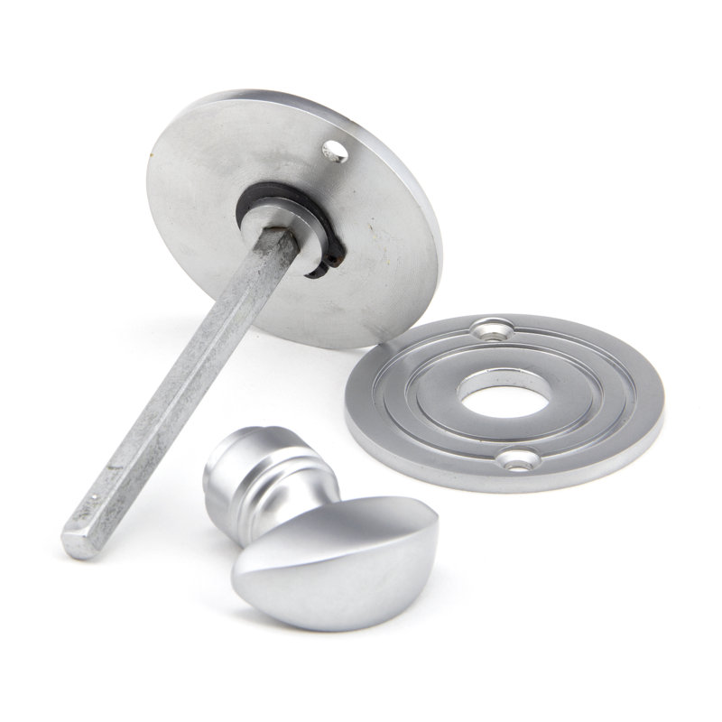 Round Bathroom Thumbturn Door Accessory