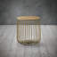 Ardrie Drum Coffee Table with Storage