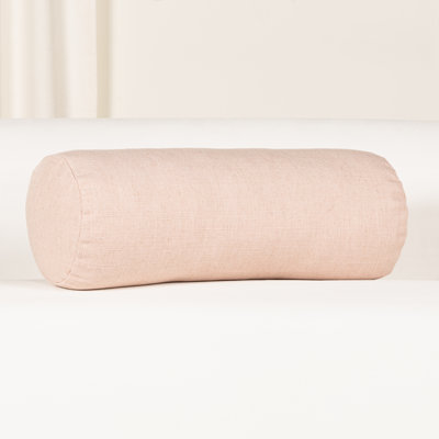 Coussin décoratif en faux lin Indy
