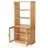 Dunwell Hendricks Grenier Glass Cabinet Bookcase-391401257