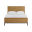 Lit en bois Newport, chêne naturel, grand