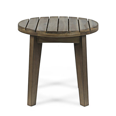 Outdoor Wood Side Table