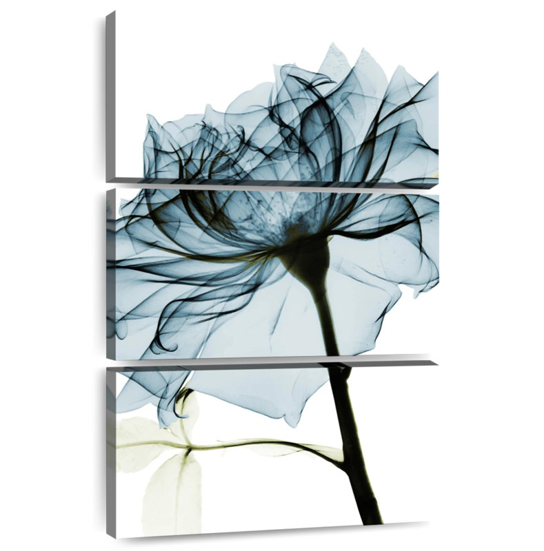 Harnek Blue Rose, 57" H x 36" W