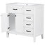 Meuble-lavabo blanc 36 po avec lavabo