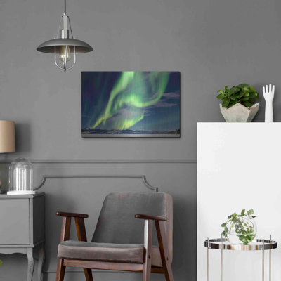 'Spectacular Aurora Borealis Northern Lights' by Luxe Portfolio, Metal Wall Art