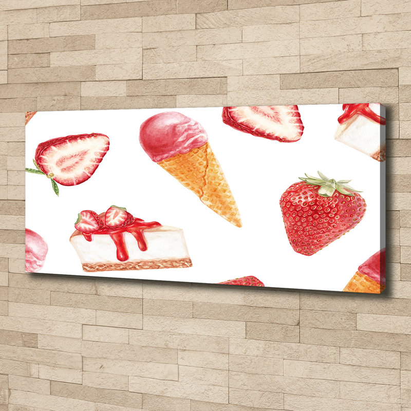 Dessert - Wrapped Canvas Print