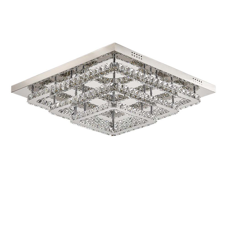 Hurley LED Flush Mount, 23cm H x 60cm W x 60cm D